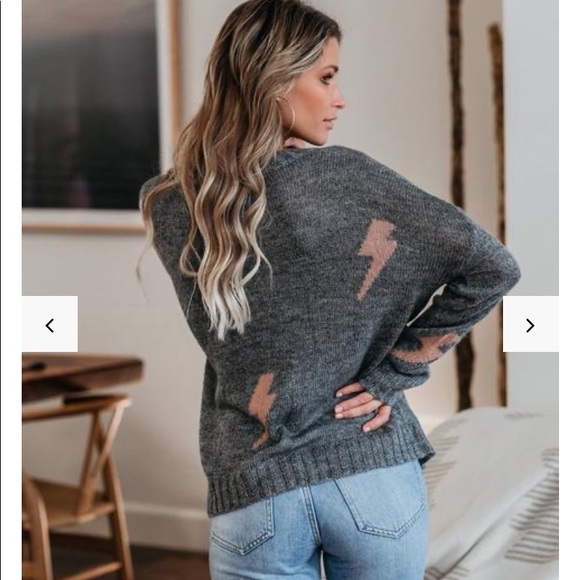 Time to Bolt Knit Sweater Vici - Picture 4 of 6